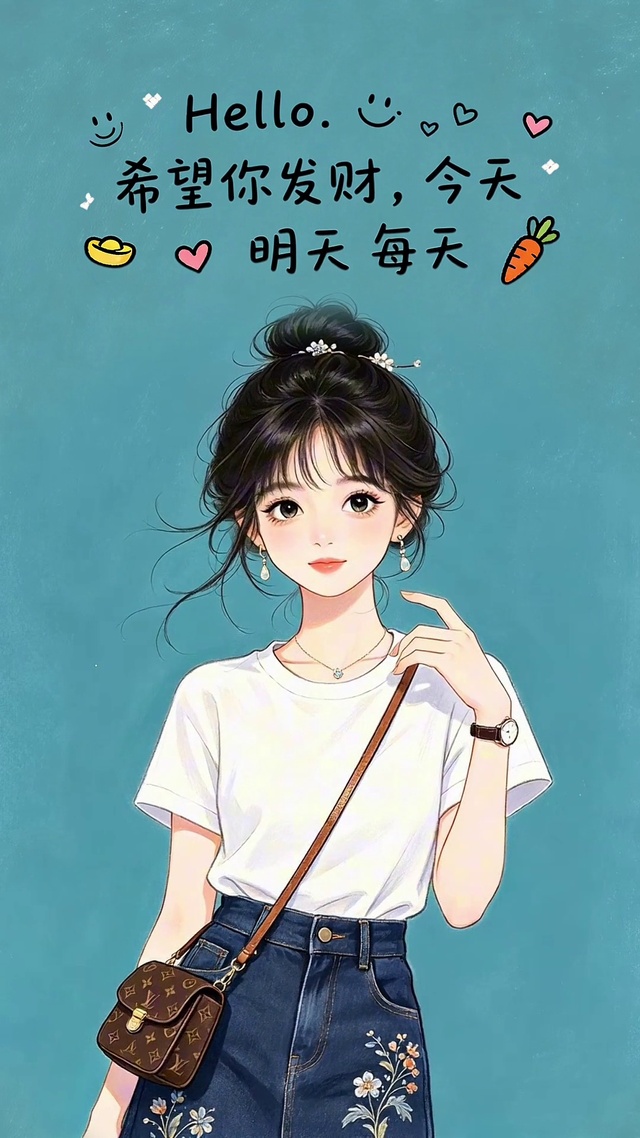 希望你发财
