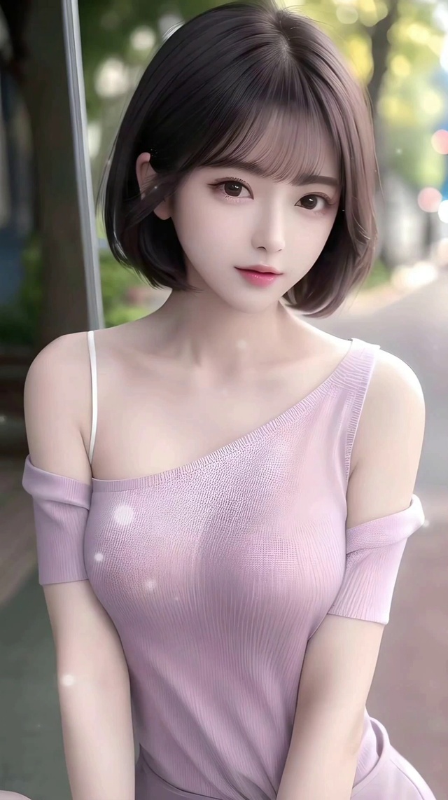 ai短发女神壁纸