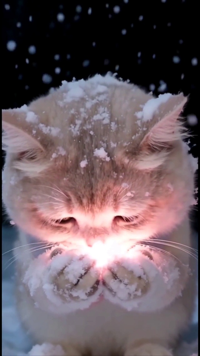 吻雪猫