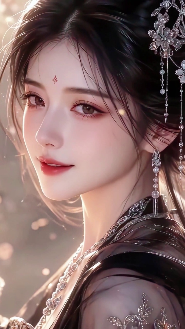 落花美人