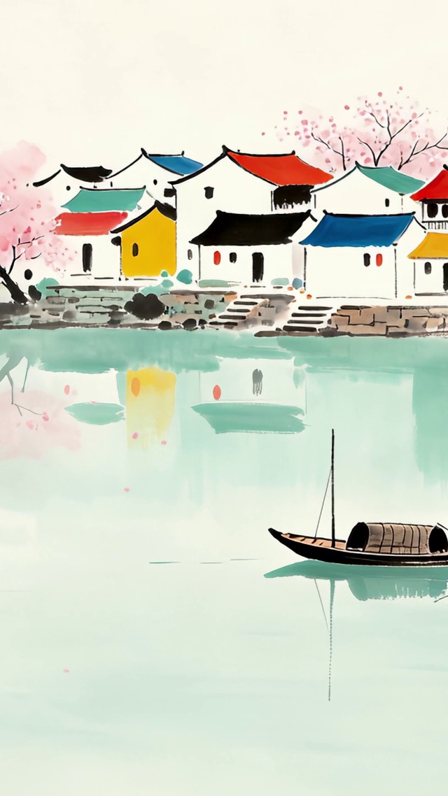 水墨插画