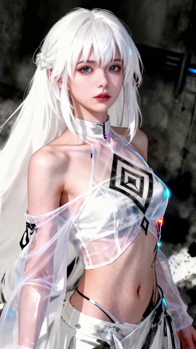 白发灵影