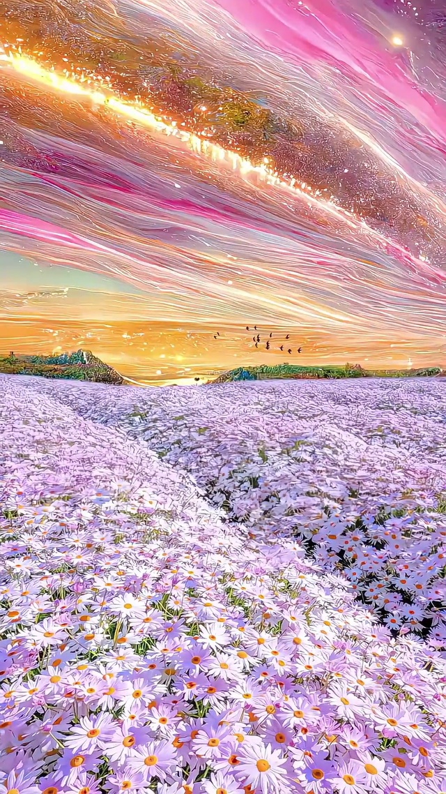 极光花海