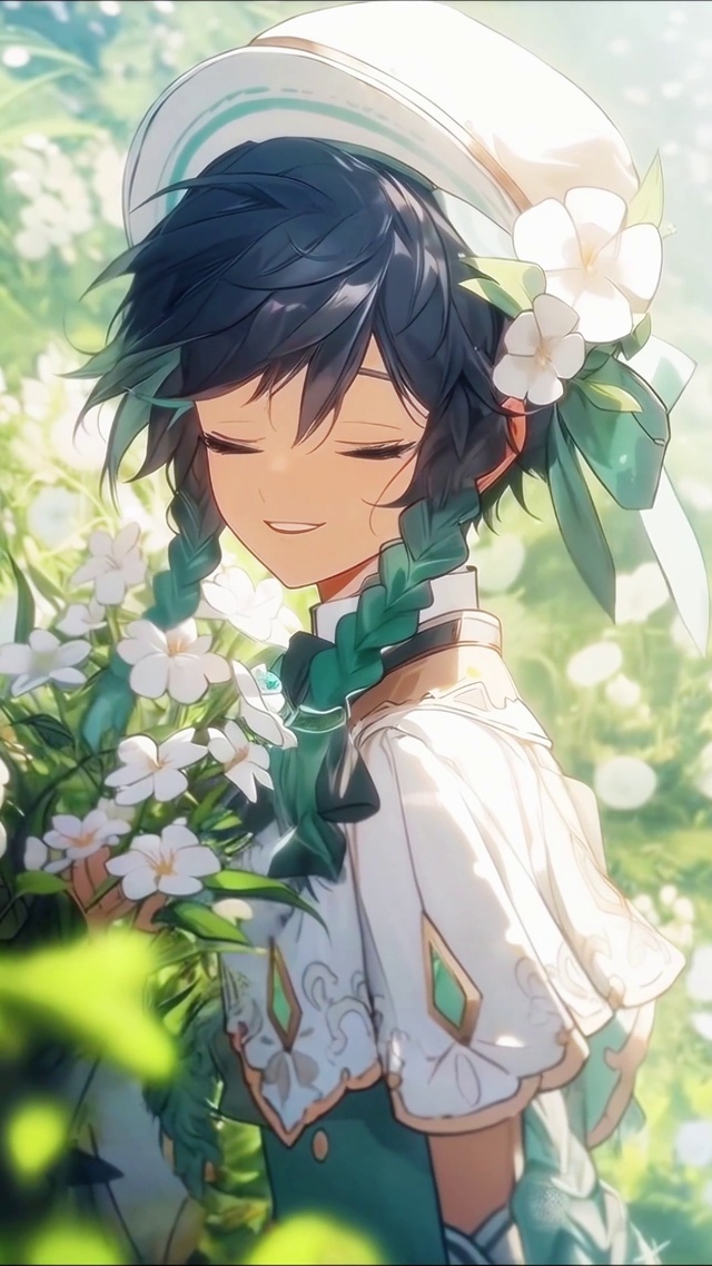 柔光沐花影