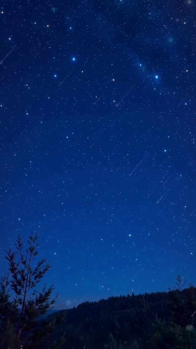 虫鸣夜空
