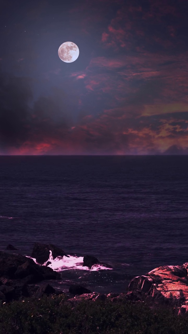 海上生明月，天涯共此时