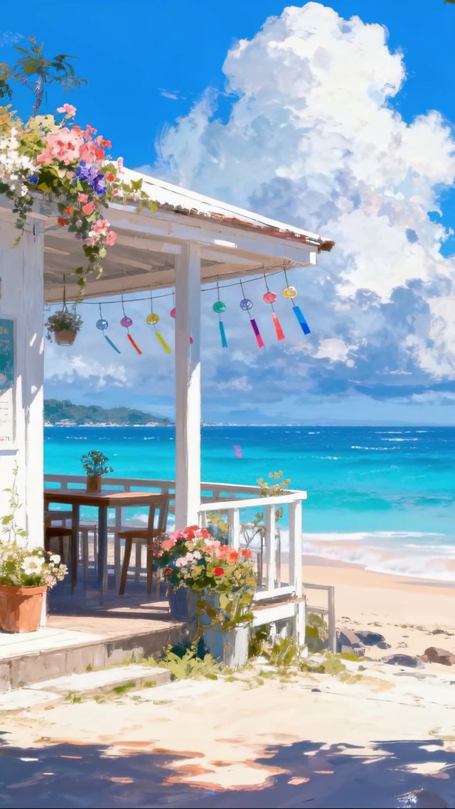 海边花屋咖啡馆