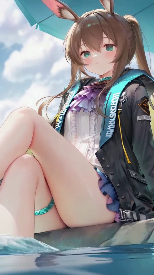 夏日海边兔耳美少女-阿米娅