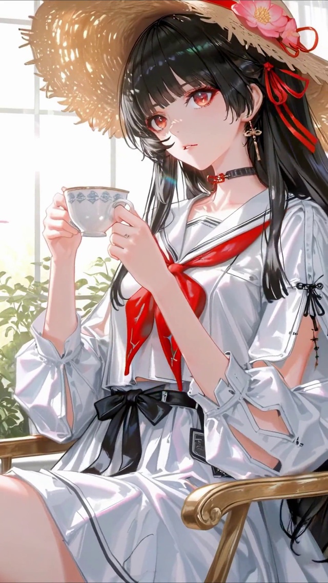 闲茶午后美少女-千咲