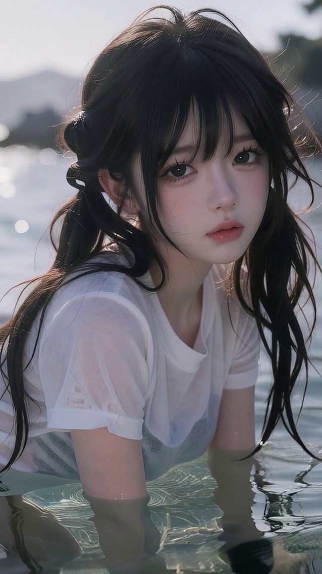 水中女孩