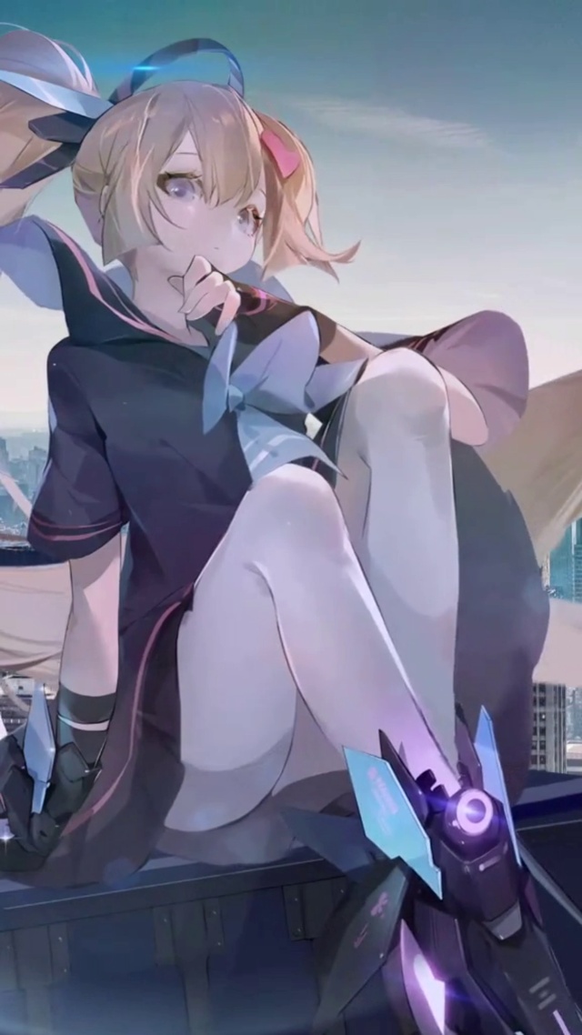 科幻世界可爱性感少女