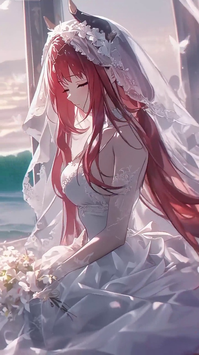 妮露丨纯白婚纱丨