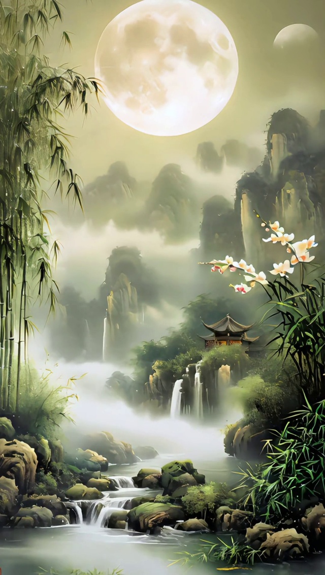 山水画卷