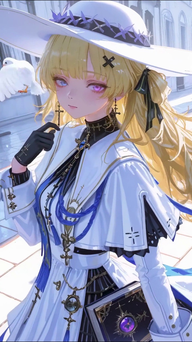 异瞳菲比和小动物