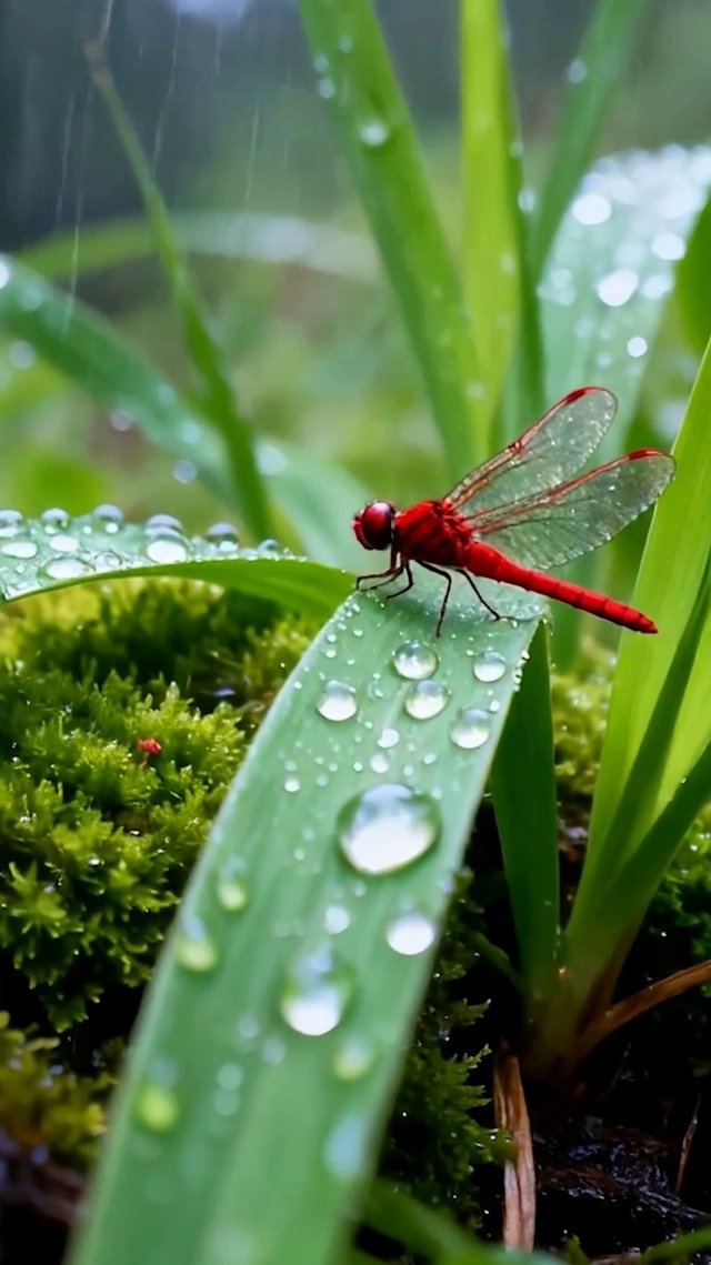 护眼雨天
