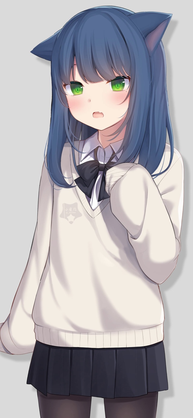 猫羽雫这么可爱，阁下要来一只嘛 
3120x1440px
原图画师Pixiv『甘城なつき』
画师ID『3036679』
动态效果制作：Ae小兔几
注：转载请注明原图画师，Ae小兔几