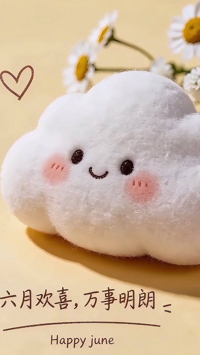 6月万事明朗的软萌云朵
