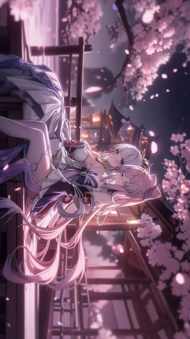 神里绫华心海丨夜樱栖梦丨