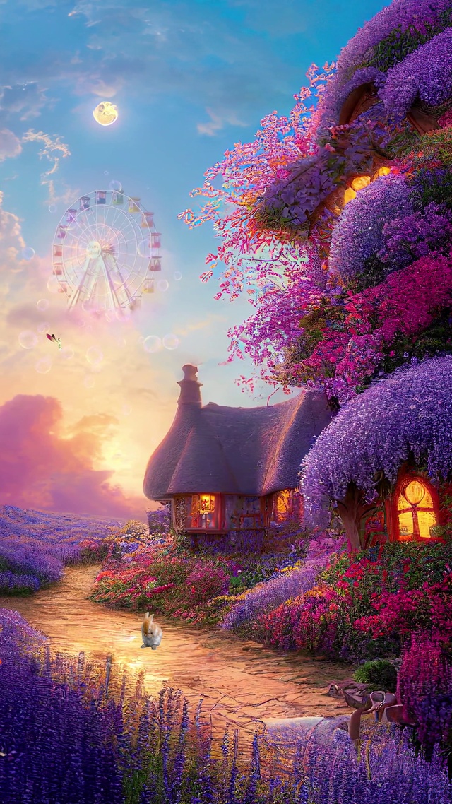 梦幻薰衣草小屋