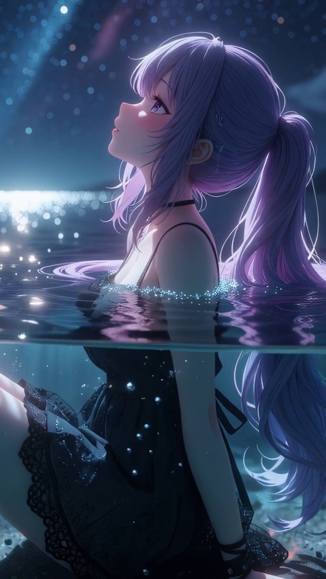水中女孩