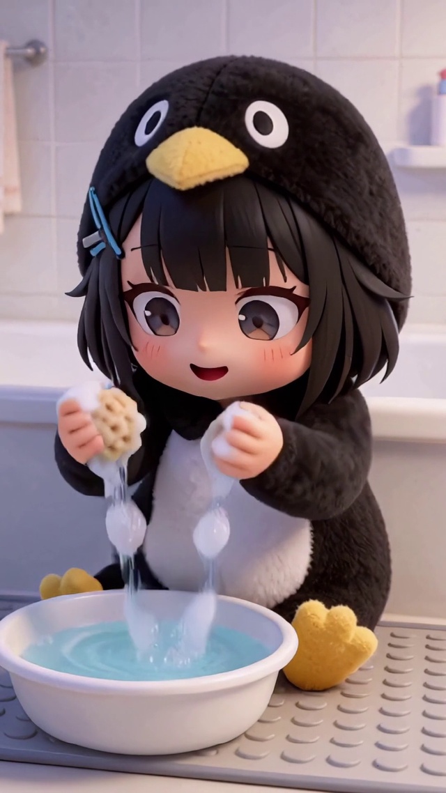 可爱小企鹅