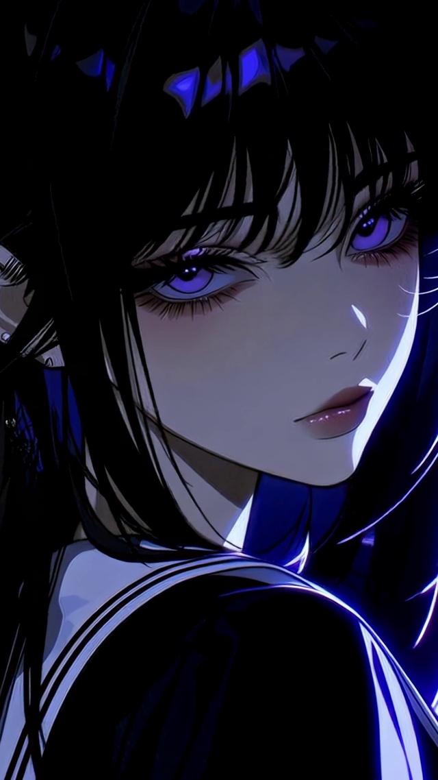 紫眸夜色