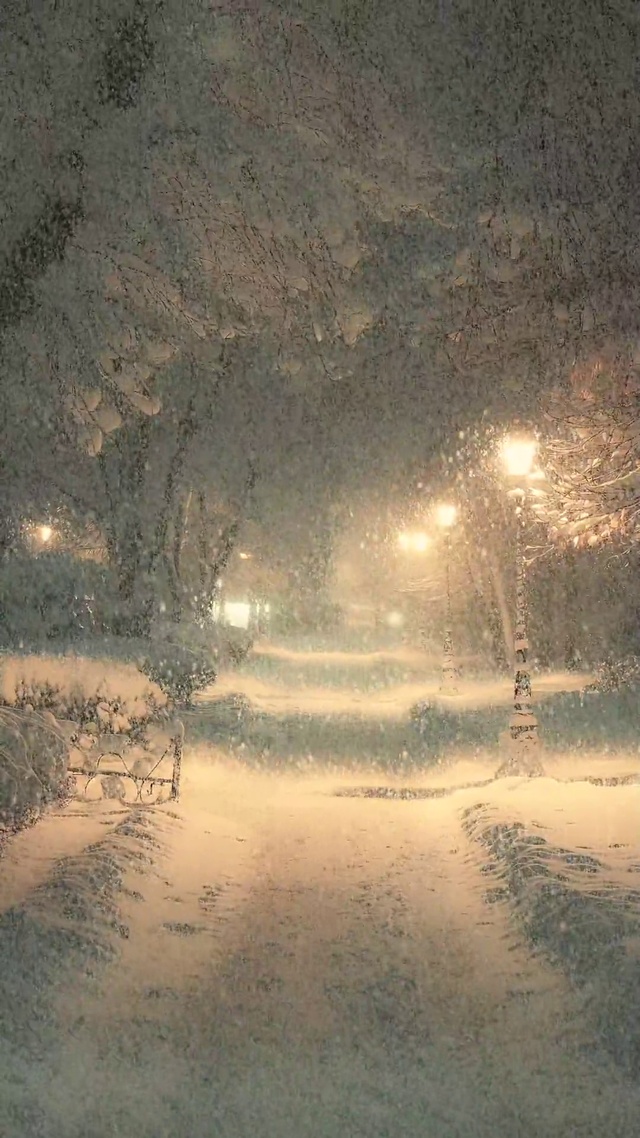 浪漫雪景