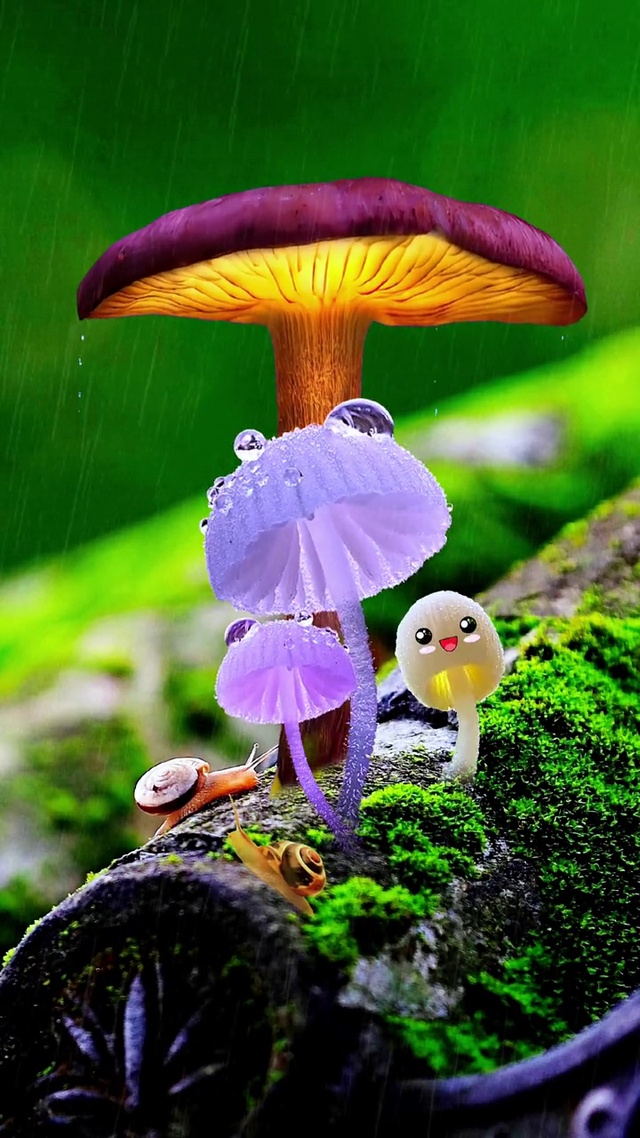 即使狂风暴雨笑一笑就好了