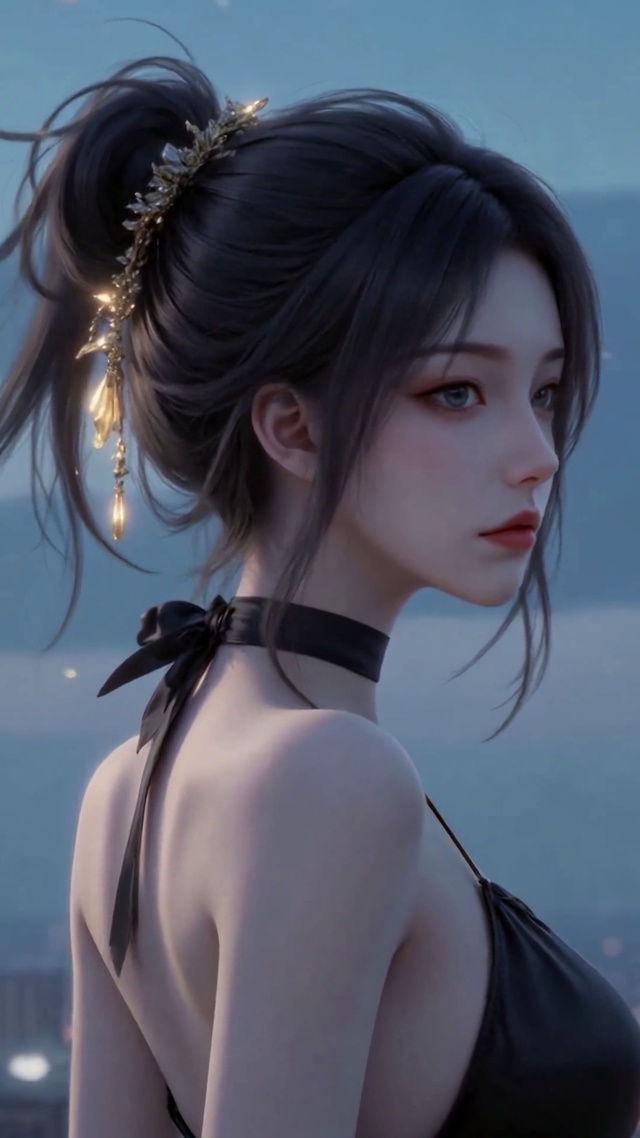 暮色都市高冷女神