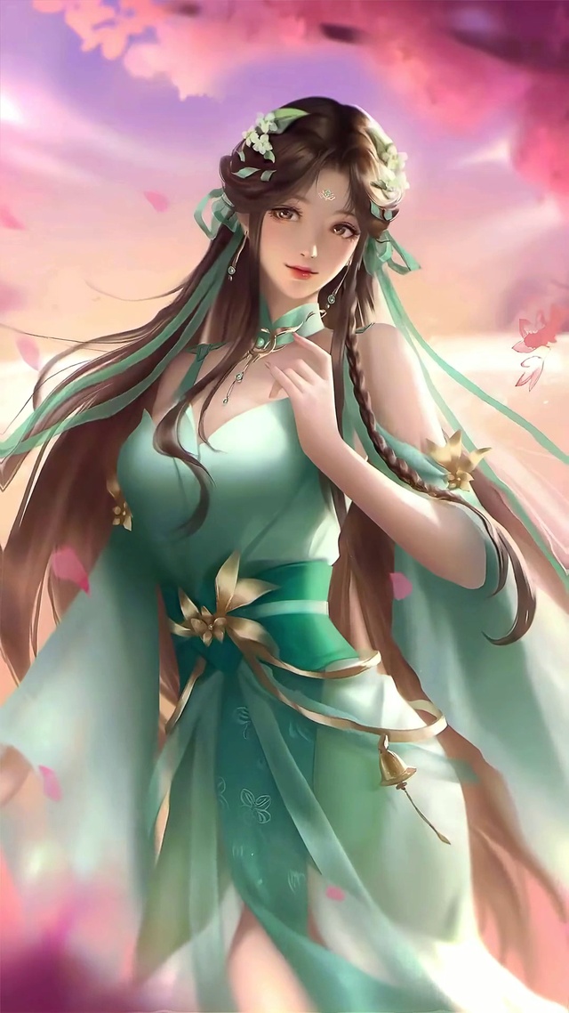 动漫古风少女