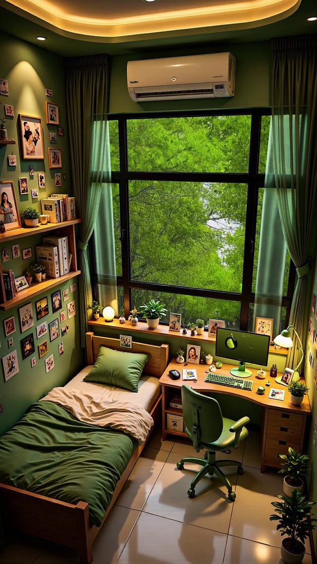 绿色治愈系小窝