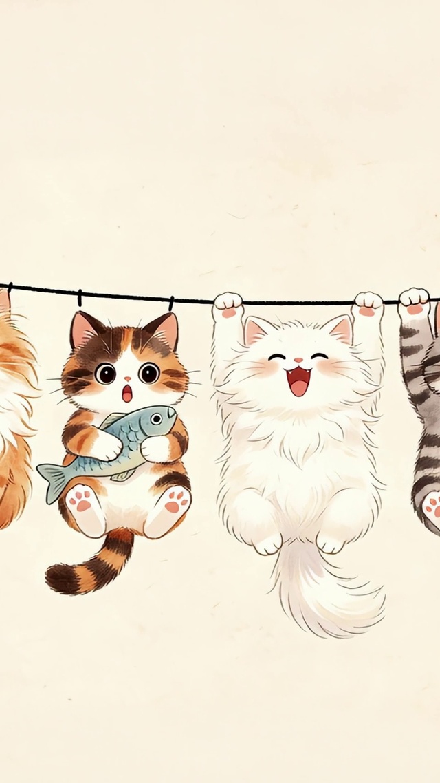 可爱小猫