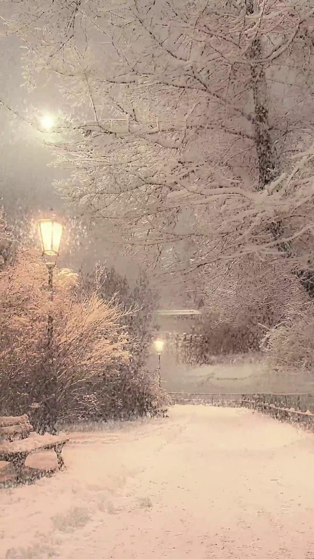 爆款城市雪景