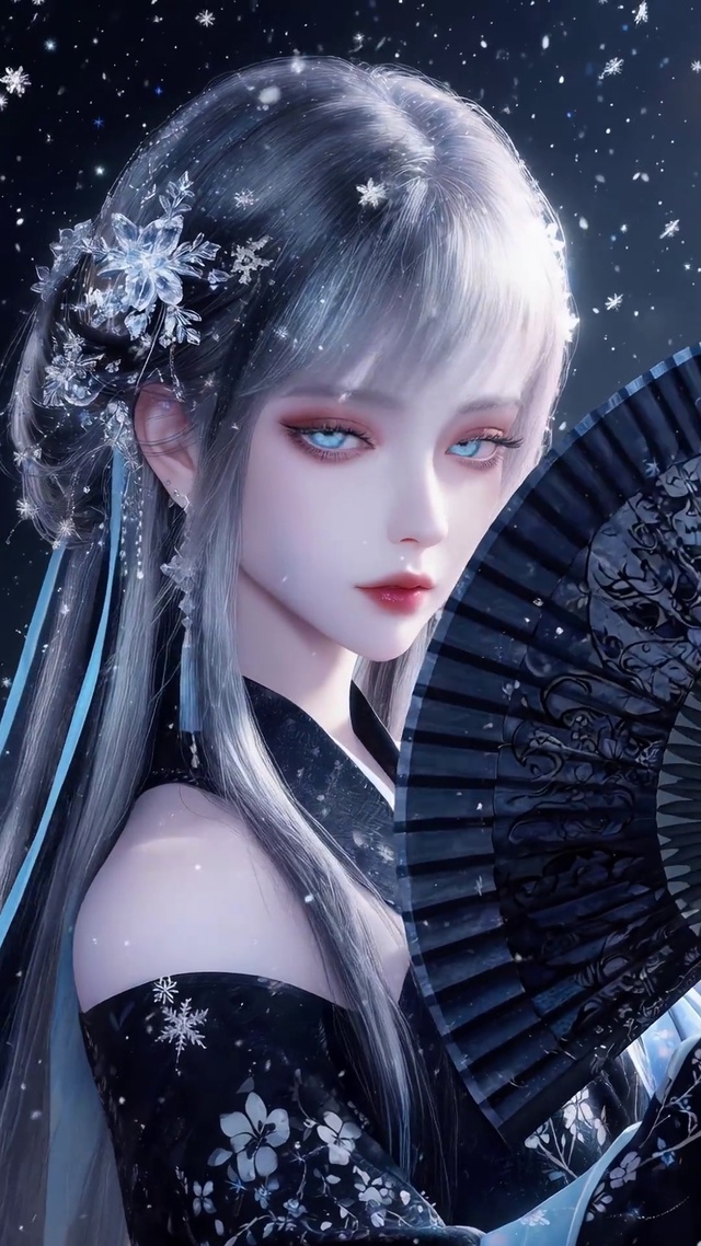 二次元暗夜女神