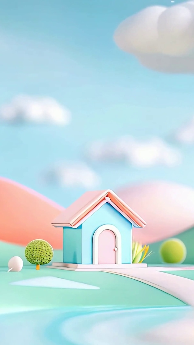 简约云朵小清新