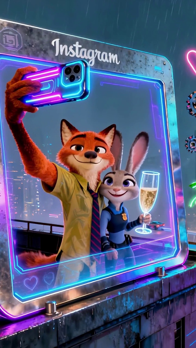 尼克朱迪的霓虹闲情