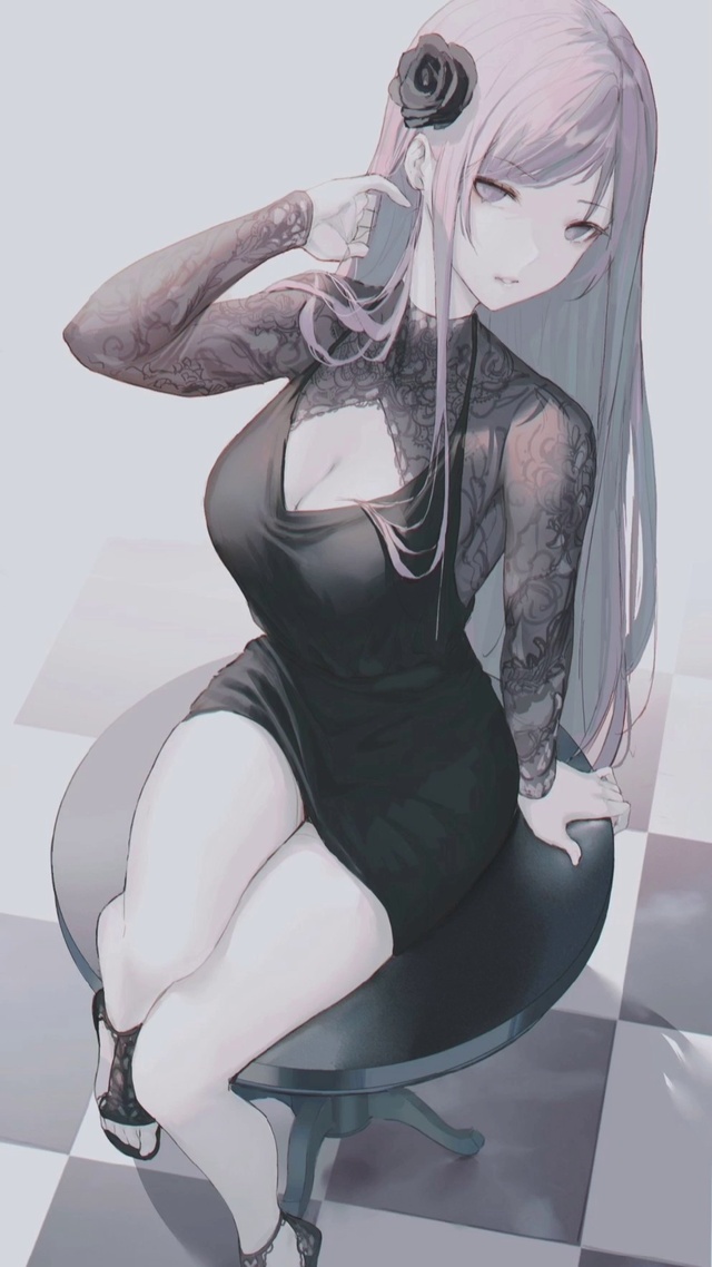 冷色系女神小姐姐