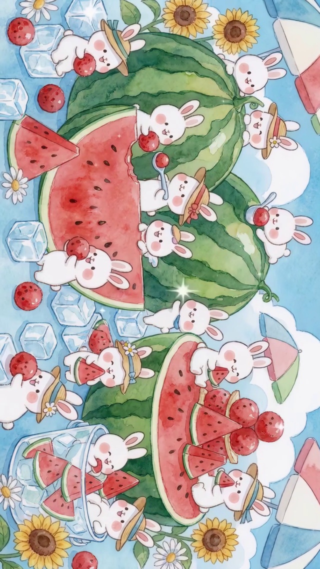 兔子们的夏日派对