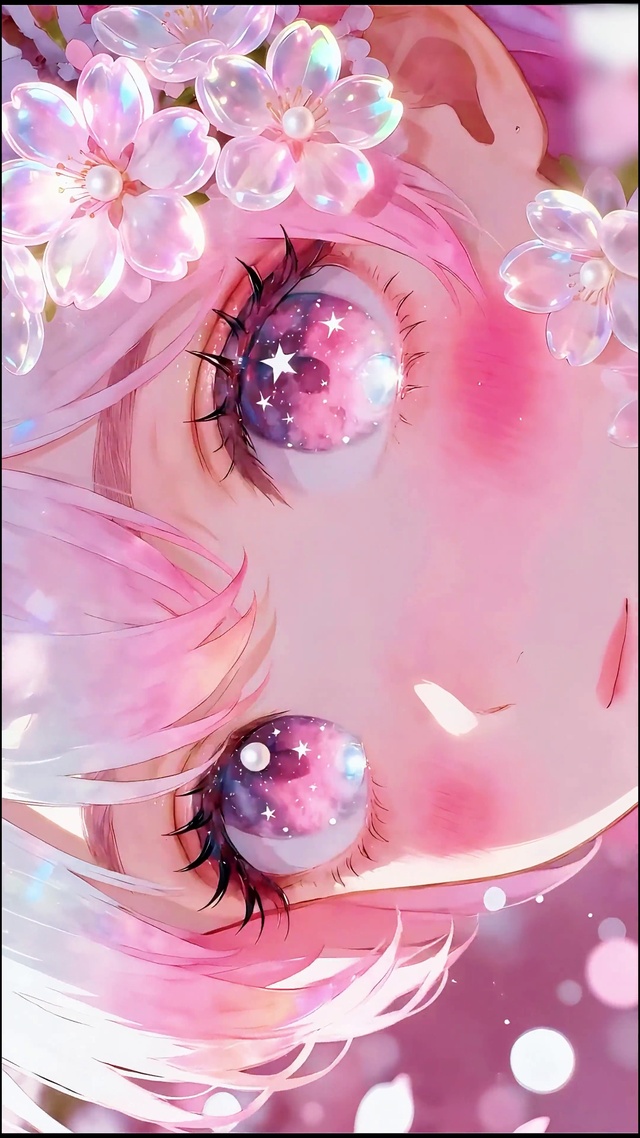 水晶樱花少女灵透之眸