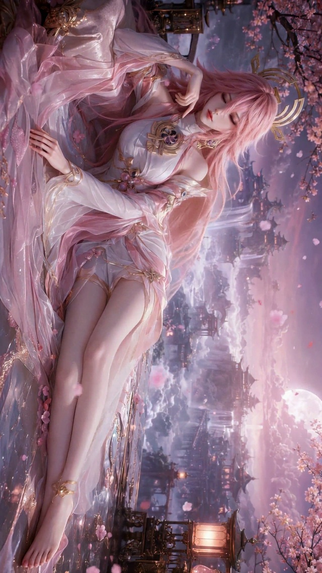 樱花月夜女神八重神子