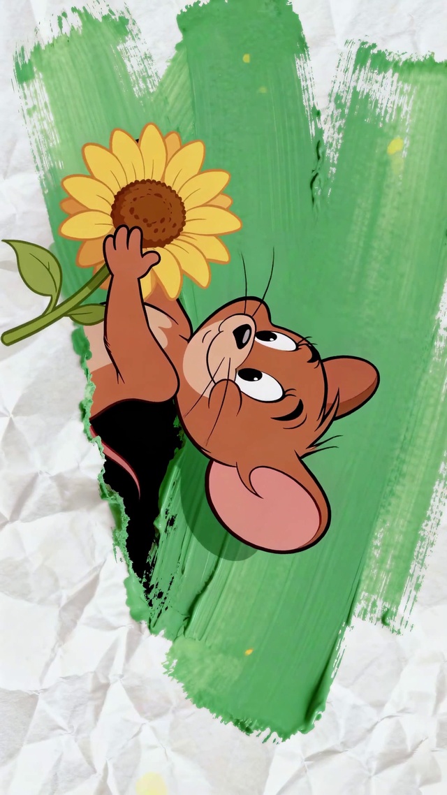 情侣壁纸杰瑞鼠