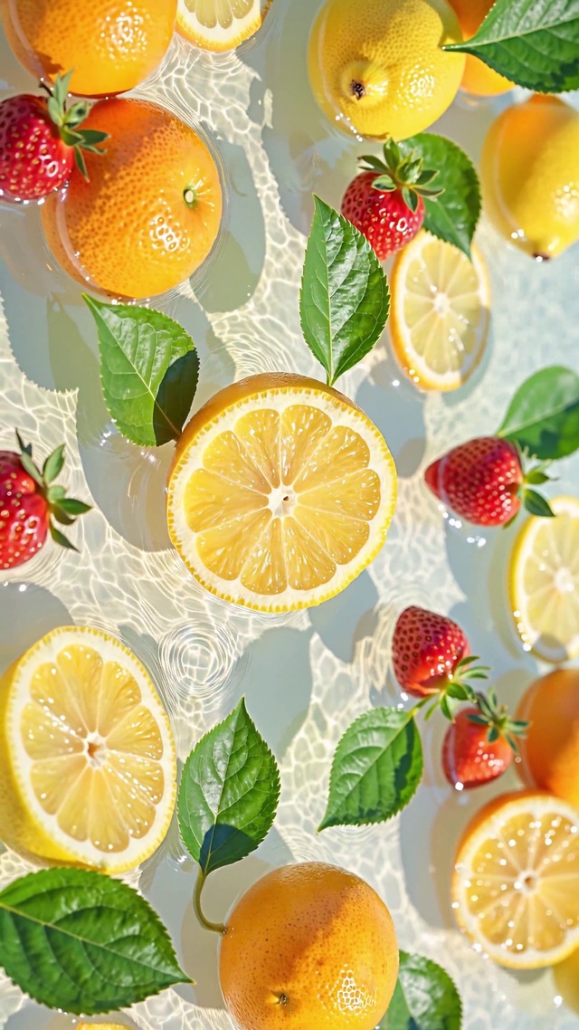 清凉橙子流水系列