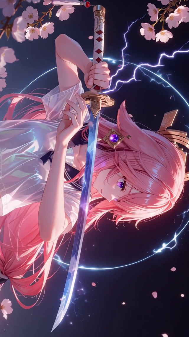 持剑少女