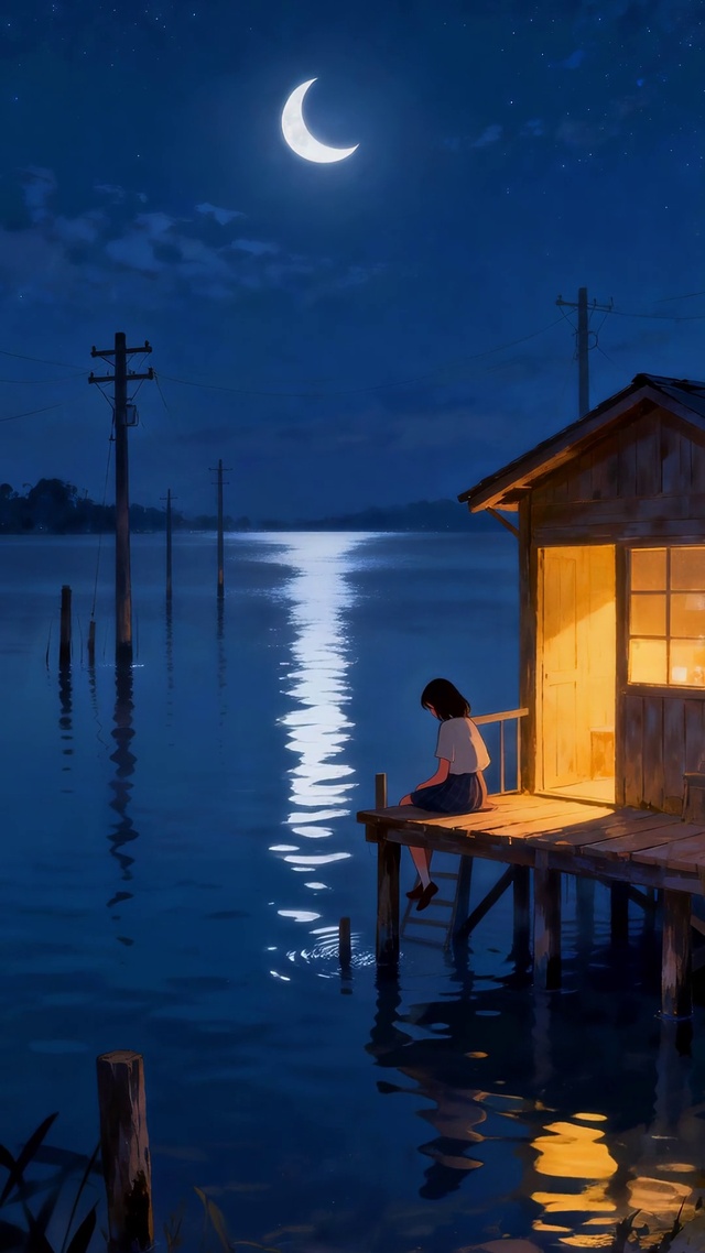 安静的海边