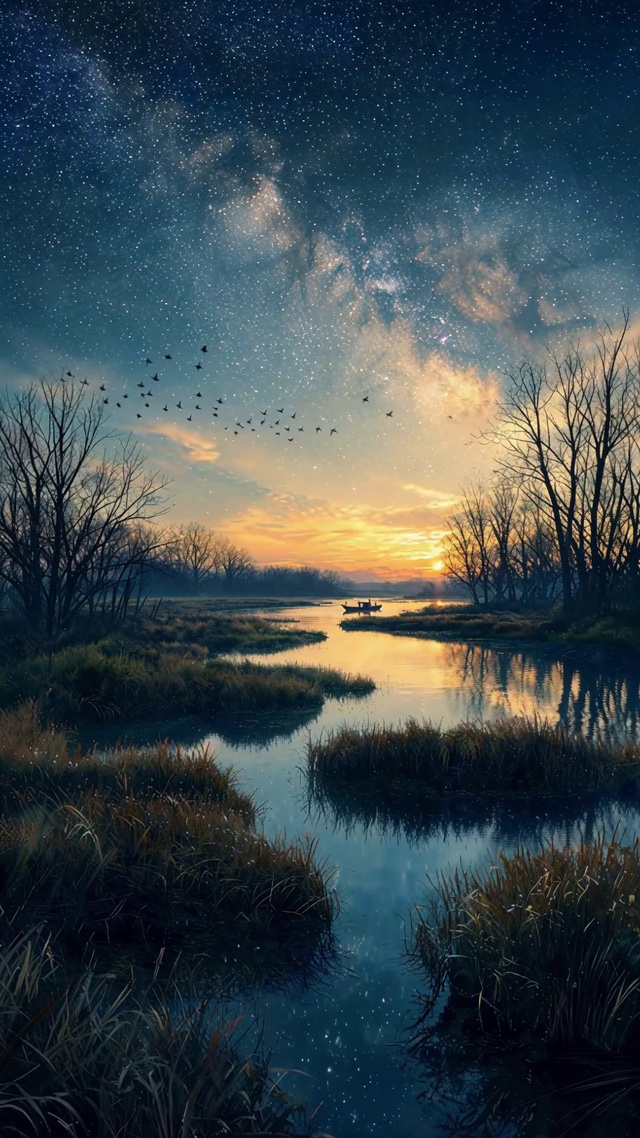 绝美夜景