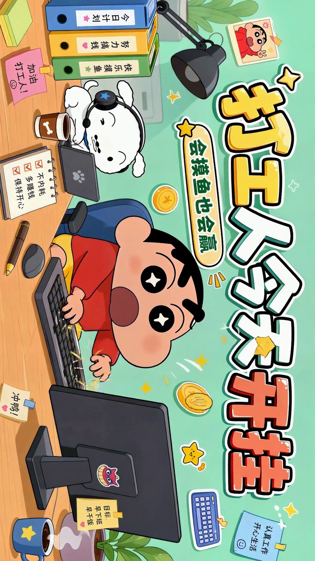 打工人今天开挂 摸鱼也会赢
