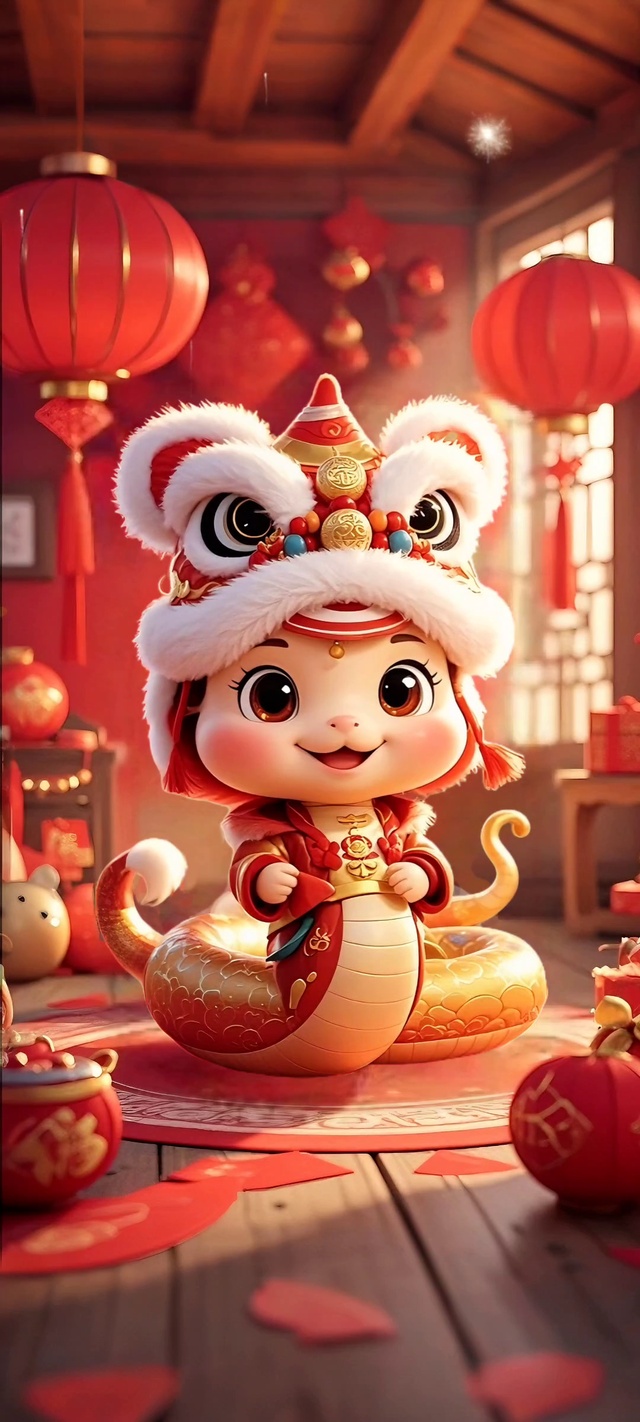 新春蛇来运转