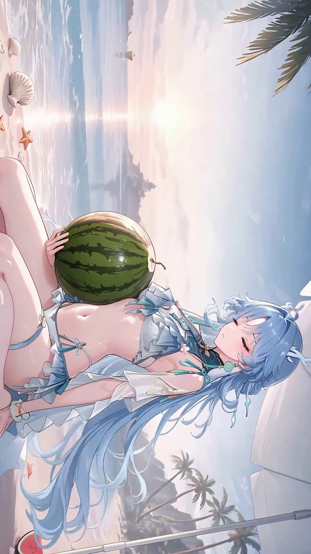 清宵丨夏日沙滩丨