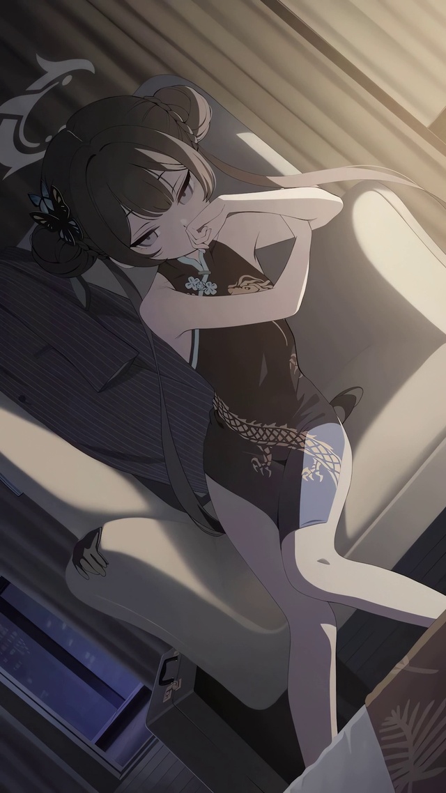 碧蓝档案旗袍美女