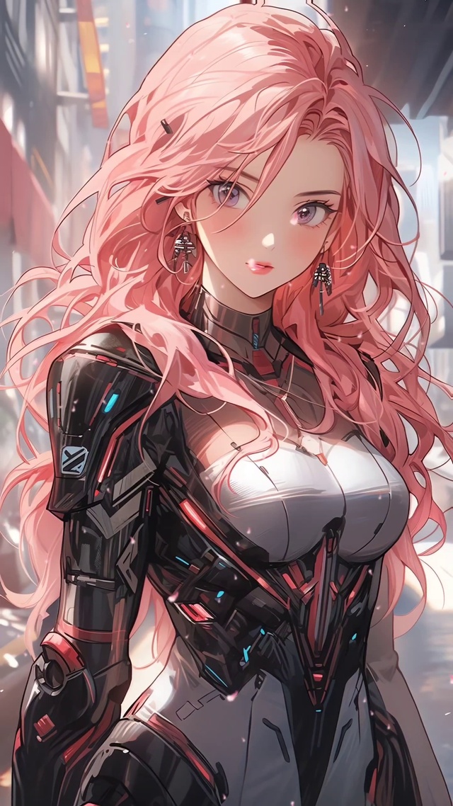 4k 赛博女孩